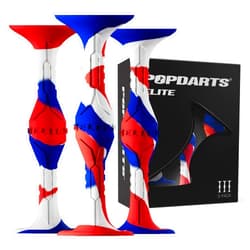 Popdarts Elite Patriot Three Pack – Choose Your Colorway, Show Your Style, Dominate Every Match. Larger & Heavier Design for Ultimate Precision & Control – American League Tournament Approved