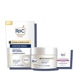 RoC Derm Correxion Neck Cream with Hyaluronic Acid and Advanced Retinol to visibly Tighten & Lift Horizontal Neck Lines, Facial Moisturiser to Contour Face, Neck and Jawline, 1.7oz