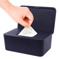 Seposeve Wipes Dispenser, Wipe Holder for Baby & Adult, Seposeve Refillable Wipe Container, Keeps Wipes Fresh, Far from Dirty Wipes, Easy Open/Close Wipes Pouch Case, Black
