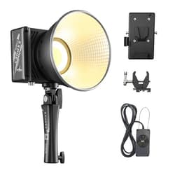 SIRUI C300XII 310W Portable LED Video Light - Ultra Lightweight 0.96kg, App & Bluetooth Control, V-Mount/AC/DC Power, 2700-6500K CCT for Studio/Outdoor