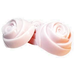 De'esse Boutique Carnation Scented Flower Shaped Soaps - 3 pc Shea Butter Goat Milk Soap