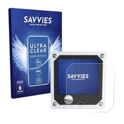 Savvies Screen Protector compatible with burster Digiforce 9311 Protection Film Clear 6-Pack