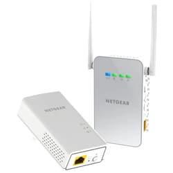 NETGEAR Powerline Adapter + Wireless Access Point Kit, 1000 Mbps Wall-Plug, 1 Gigabit Ethernet Ports (PLW1000-100NAS), 1 Gbps Kit - Wireless