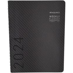 AT-A-GLANCE 2024 Weekly & Monthly Planner, Half-Hourly Appointment Book, 8-1/4
