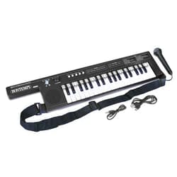 Bontempi | KeyRhythm - 37 Keys Keytar with Shoulder Strap and Rechargeable Battery for Unlimited Music Freedom