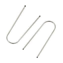 YIENAKFUN 2PCS Automotive Car Radio Removal Pry Tool Kit U-Shaped for Disassembly of Most Car CD Audio Frequency Converter Stainless Steel