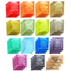Harney & Sons Assorted Tea Bag Sampler 42 Count With Honey Crystal Packs Great for Birthday, Hostess and Co-worker Gifts