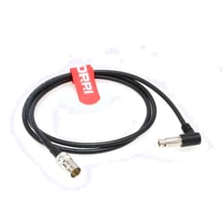 DRRI HIGH Density BNC Female to Micro-BNC Right Angle Coaxial Cable for DekTec Device| Blackmagic Video Assist 12G 5”