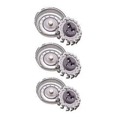WELURE 3Pcs Latest Upgraded RQ12 Sensotouch 3D Compatible Shaver Blade for Philips Norelco RQ12 3D 1250X 1255X 1260X 1280X 1290X 8000X RQ10 Sensotouch 3D Arcitec Razor Shaving Unit Triple 3D
