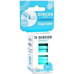 CARCHIVO Case 11 Discs for ingeniox Notebook, Mint, Single Colour