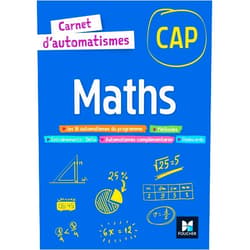 French Edition by Fabien Auchère (Author), Isabelle Baudet (Author), Ludivine Druel-Lefebvre (Author), Denise Laurent (Author), Ludivine Selle (Author) & 1 more Carnet d'automatismes - Maths CAP - Ed 2023 - Livre élève