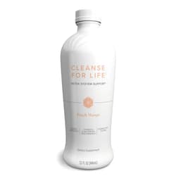 Isagenix Cleanse for Life - Detox System Support with Vitamins & Minerals - Support Healthy Metabolism with Antioxidant Supplement - Gluten & Soy Free Cleanse Drink - Peach Mango, 32 Oz