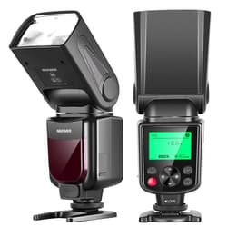 NEEWER 750II TTL Camera Flash Speedlite with LCD Screen, Compatible with Nikon D4 D5 D60 D90 D100 D200 D300S D300 D500 D610 D700 D750 D800 D810 D850 D3400 D3500 D5200 D5300 D7000 D7100 D7200 D7500