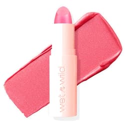 wet n wild Mega Last Rich Satin Lip Color, Rich Creamy Color with Satin Finish, Infused with Vitamin E & Moisturizing Argan Oil, Lightweight, Silky-Smooth, Vegan & Cruelty-Free - Disco Rose
