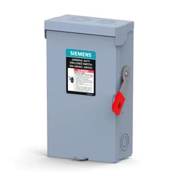 Siemens GNF221LLA 30-Amp, 2-Pole, 240V General Duty Max Series Safety Switch, Non-Fusible, Indoor