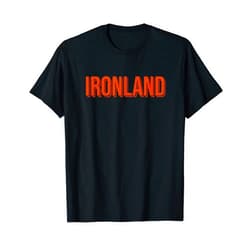 Giftmonstr Gift Shop IRONLAND Workout Men Women Funny T-Shirt