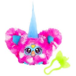 Furby Furblets Dah-Tee Mini Friend, 45+ Sounds, Country Music, Speaks Only Furbish, Electronic Plush Toys for Girls & Boys, Interactive Pets, Pink Polka Dot, Back to School Gifts, Ages 6+