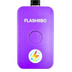 Flashiibo NFC Tag, Auto-Regen UID (Purple Recharge)