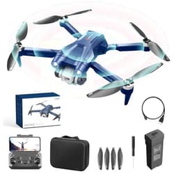 3T6B Drone with 4K HD Camera, RC Foldable FPV WiFi Live Transmission Drone, 360° Obstacle Avoidance, Brushless Motor, Headless Mode, Gesture photography, Optical Flow Localization for Kids Adults Beginners