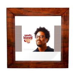 PEAS IN A POD W. Kamau Bell - 6X6 Full Color Photo Sign With Hand Made Wood Frame PIAP #G741115