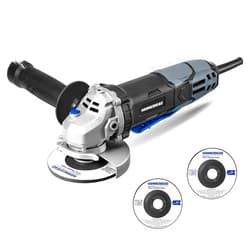 Hammerhead 6-Amp 4-1/2 Inch Angle Grinder with 3 pcs Grinding Wheel – HAAG060