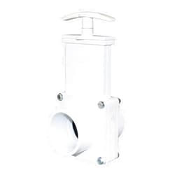 Valterra 6203 PVC Gate Valve, White, 2