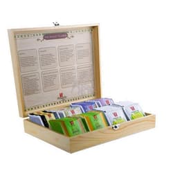 Wissotzky Tea Magic Tea Chest, Assorted Tea Gift Box Collection w/ 80 Assorted Teas