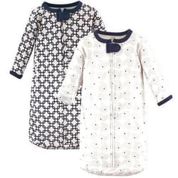 Hudson Baby BabyCotton Long-Sleeve Wearable Sleeping Bag, Sack, Blanket