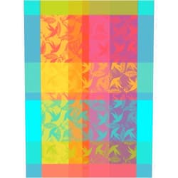 Garnier-Thiebaut USA Garnier Thiebaut Mille Colibris Tor Antilles (One Thousand Hummingbirds) French Kitchen Towel 22