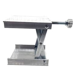 YJYGR Aluminum Router Lift Table Support Woodworking Benches Drill Stand Rack Adjustable Lab Jack for Science Experiment Platform Stable Shank Height Tools
