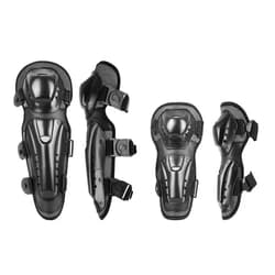 BRAVORD Motorcycle Knee Pads & Elbow Pads for Adults (4Pcs) Adjustable Knee Shin guards for Cycling Skating Skateboarding (Upgraded Ver(4pcs))