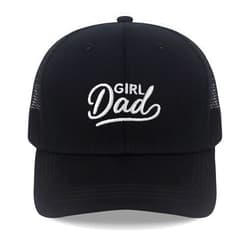 SJUDHHG Girl Dad Hat, Dad Gifts from Daughter Son, Adjustable Embroidered Funny Trucker Hats for Men
