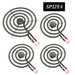 AMI PARTS SP22YA Electric Range Burner Element Unit Set Replacement for G-E Hot-point Ro-per Ken-more Range Stoves (1 x WB30X253 8