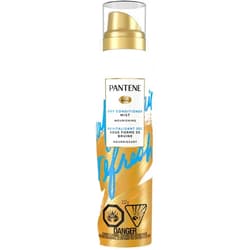 Pantene Dry Conditioner Mist Spray for Hair, 3.9oz, Blue - Instant Hydration and Frizz Control with Vitamin B5, Safe for Color Treated Hair, Pro-V Refresh