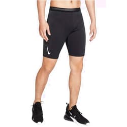 Nike Dri-FIT ADV AeroSwift Men's 1/2-Length Racing Tights, Black, 2XL