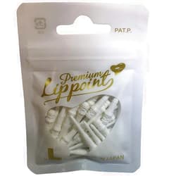 LSTYLE Dart Tips: Premium Lippoint - Soft Tip Dart Points - 2BA Thread - White