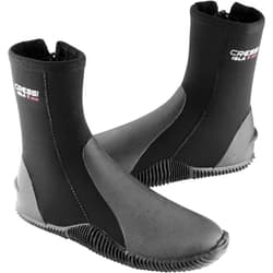 CRESSI Adult Unisex Crew Water Boots for Scuba Diving, Surfing, Canyoning, 5 mm Neoprene Thickness - Isla: designed in Italy