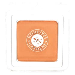 Honeybee Gardens Pressed Mineral Powder Foundation Refill, Sundance, Deep Tan/Mocha, Adjustable Coverage, Natural Finish, With Botanical Extracts And Vitamin E, 7.5g