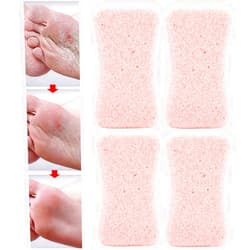 YUYTE Pumice Stone, 4pcs Foot Pumice Stone Stone Foot Pumices Pedicure Scrubber Pumice Stone For To Remove Dead Skin[]