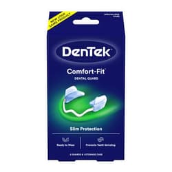 DenTek Comfort-Fit Dental Guard For Nighttime Teeth Grinding, Comfort-Fit Guard, 2 count(Pack of 1)