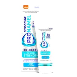 Sensodyne Pronamel Clinical Enamel Strength Toothpaste, Deep Clean, 2.3 oz