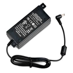 PoE Texas 56V 60W Power Supply with Wall Mounting Tabs - UL/FCC/CE Certified DC Adapter for Power Over Ethernet Injectors, Switches, 802.3af/at Devices, IP Cameras, WiFi Access Points, VoIP Phones