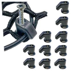 ObeCo Black J-Hook • 10 Pack