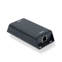PoE Texas 24 Volt Passive PoE Injector (Mode B) - DC-Powered Gigabit Inline Converts 12-60V in to 24 Volt Passive PoE Out Up to 30 Watts - Variable DC PoE Injector for Solar Powered Installations