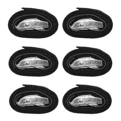 XLYBSST Lashing Straps 2 Ft x 1 Inch Tie Down Straps up to 600lbs (Black, 4Ft x 1 Inch)