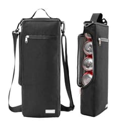 OSPUORT Beer Sleeve for Golf Bag - Golf Accessories for Men Cooler Sleeve Leakproof Beer Sling for Cans Insulated Golf Beverages Storage Bag Fits in Most Golf Bags Styles
