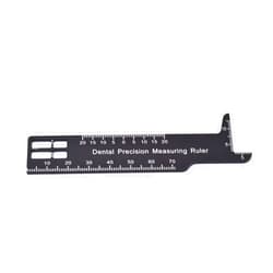 Angzhili 1 Piece Dental Precision Measuring Ruler,Span Measure,Dental Measuring Scale Tools