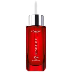 BSVI Treat-ur-Skin,L'Οreal Derm Intensives 10% Pure Glycolic Acid Serum Dark Spot Corrector, Even Tone, Reduce Wrinkles, Peel for Skin, Hydrates, 1 oz, 071249403600, (Pack of 2)