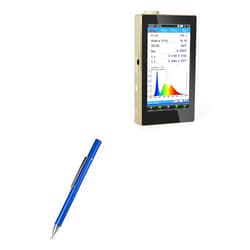 BoxWave Stylus Pen Compatible with Hopoocolor Spectrometer OHSP350 - FineTouch Capacitive Stylus, Super Precise Stylus Pen - Lunar Blue