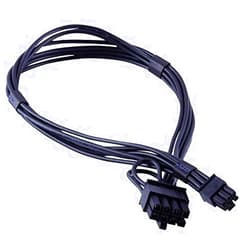 Ecowsera Mini 6-pin to 8-pin (6+2pins) Pci-e Video Card Power Cable for Mac Pro/g5